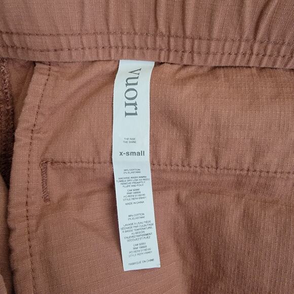Vuori Ripstop Pant DuraTerra Sz XS Hiking Gorp Trail Outdoor No Drawstring VW401 - Picture 13 of 13